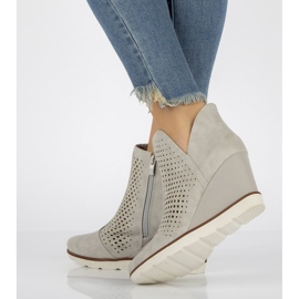 Bottes compensées Filippo DBT2069/21 Be beige 2
