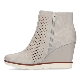Bottes compensées Filippo DBT2069/21 Be beige 4