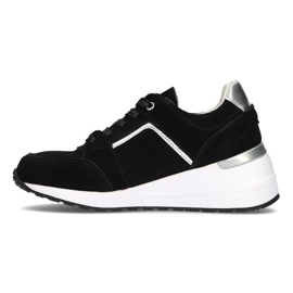 Baskets en cuir Filippo DP2003/21 Bk noir le noir 3