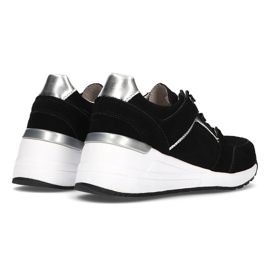 Baskets en cuir Filippo DP2003/21 Bk noir le noir 6