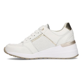 Baskets en cuir Filippo DP2003 / 21 Wh blanc blanche 3