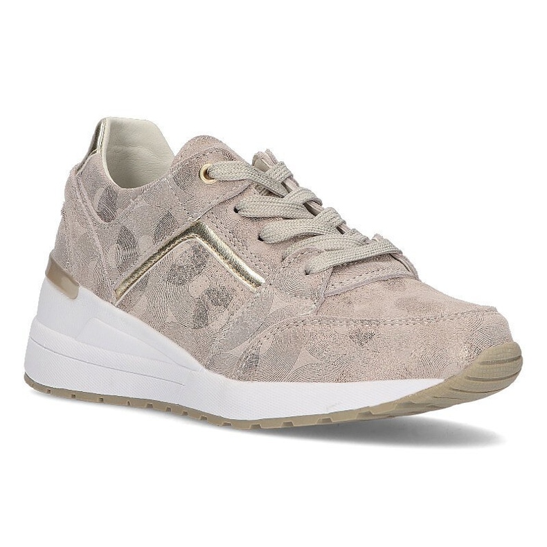 Baskets en cuir Filippo DP2003/21 Go or d'or 1