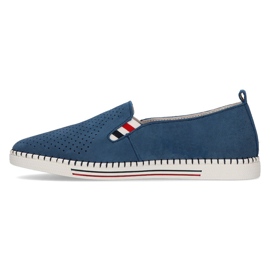 Chaussures en cuir FILIPPO DP1272/21 Bl bleu 4