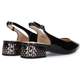 Escarpins talons hauts FILIPPO DP2095/21 Bk L laqué noir le noir 6