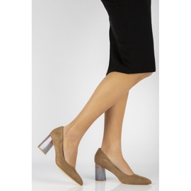 FILIPPO DP2324/22 Talons hauts beiges 2