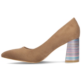 FILIPPO DP2324/22 Talons hauts beiges 3