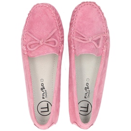 Mocassins en cuir Filippo DP1204/21 Pi rose 5