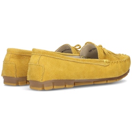Mocassins en cuir Filippo DP1204 / 21 Yl jaune 5