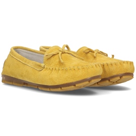 Mocassins en cuir Filippo DP1204 / 21 Yl jaune 6