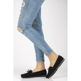 Mocassins en cuir Filippo DP1204 / 21 Bk noir le noir 2
