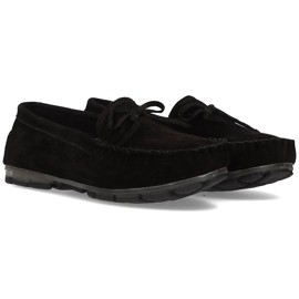 Mocassins en cuir Filippo DP1204 / 21 Bk noir le noir 6