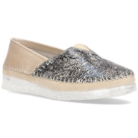 Chaussures en cuir Filippo DP2147/21 Soyez beige multicolore 1 Chaussures en cuir Filippo DP2147/21 Soyez beige multicolore 1