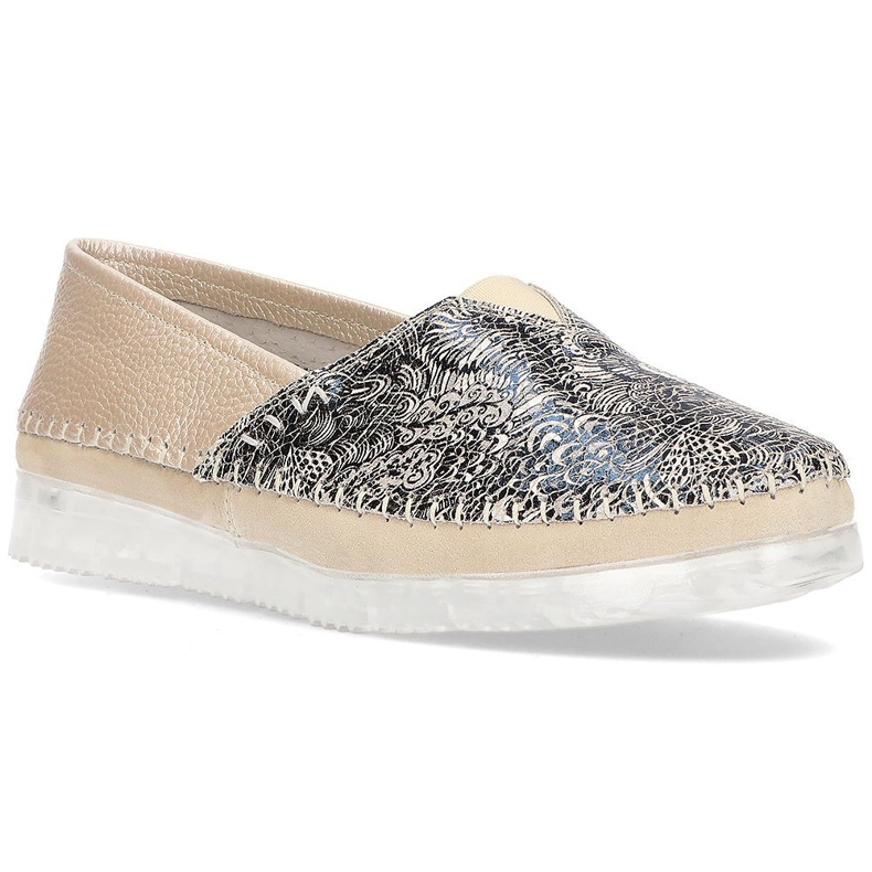 Chaussures en cuir Filippo DP2147/21 Soyez beige multicolore 1 Chaussures en cuir Filippo DP2147/21 Soyez beige multicolore 1