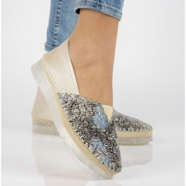 Chaussures en cuir Filippo DP2147/21 Soyez beige multicolore 2