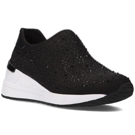 Baskets Filippo DP2001/21 Bk noir le noir 1