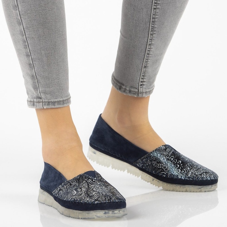 Chaussures en cuir Filippo DP2147/21 Nv bleu marine multicolore 1 Chaussures en cuir Filippo DP2147/21 Nv bleu marine multicolore 1