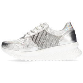 Baskets en cuir Filippo DP2011/21 Si argent 4