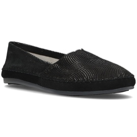 Ballerines en cuir Filippo DP031/21 Bk noir le noir 1