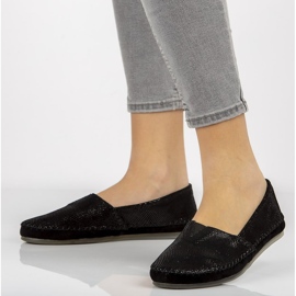 Ballerines en cuir Filippo DP031/21 Bk noir le noir 4