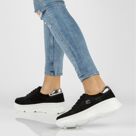 Baskets en cuir Filippo DP2138/21 Bk noir le noir 3