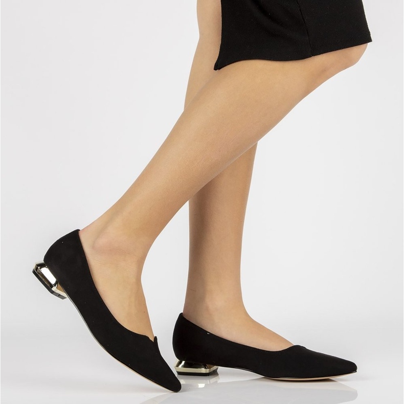 Chaussures à talons hauts Filippo DP2091 / 21 Bk noires le noir 2