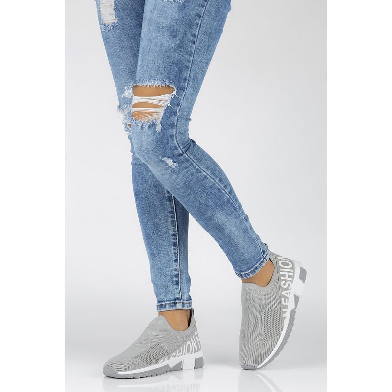 Baskets femme Filippo DTN2297 / 21 Gr gris 1