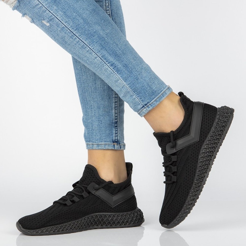 Baskets femme Filippo DTN2292/21 Bk noir 1