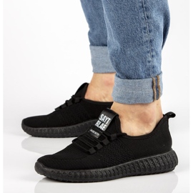 Baskets homme Filippo MTN2175/21 Bk noir le noir 2