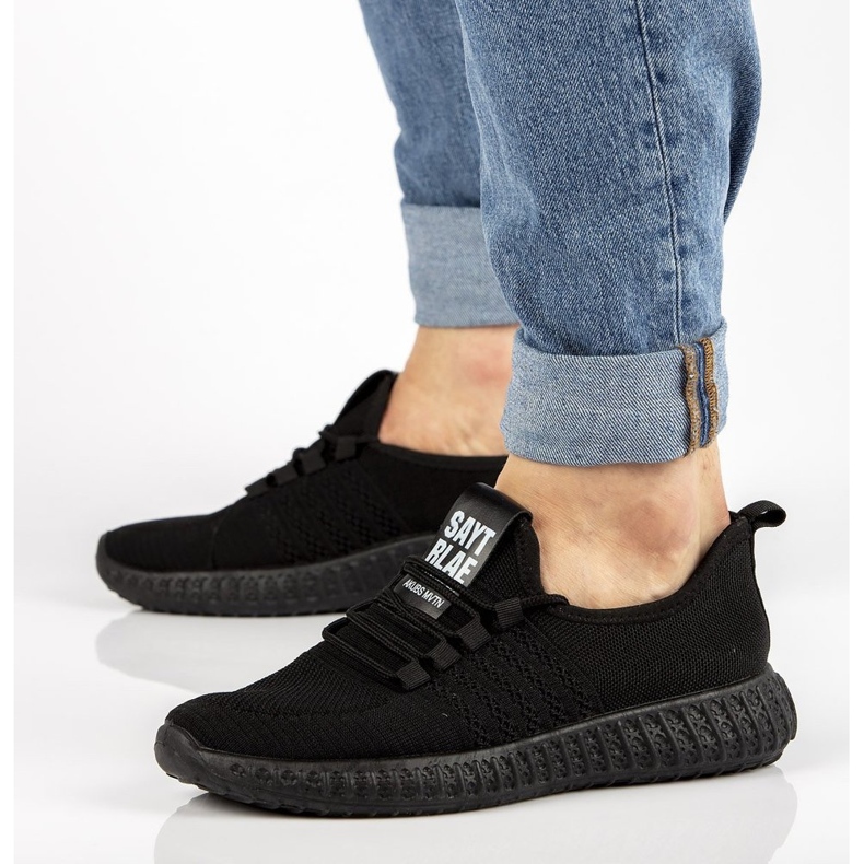 Baskets homme Filippo MTN2175/21 Bk noir le noir 2