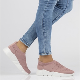 Baskets femme Filippo DTN2182/21 Pi rose 2