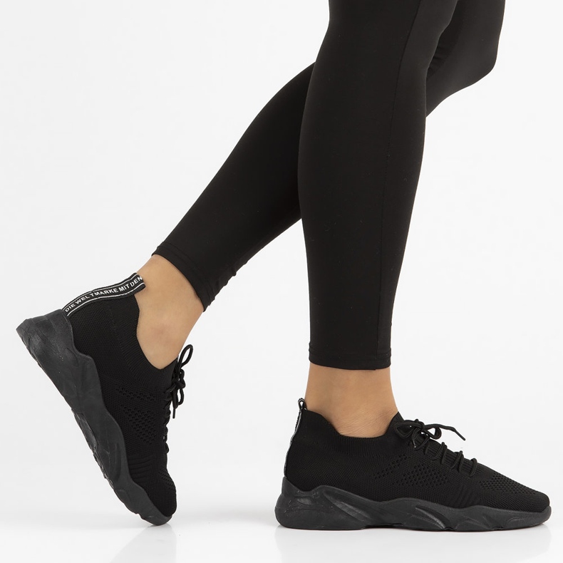 Baskets femme Filippo DTN2184/21 Bk noir le noir 1