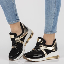 Baskets en cuir Filippo 086 noir 1