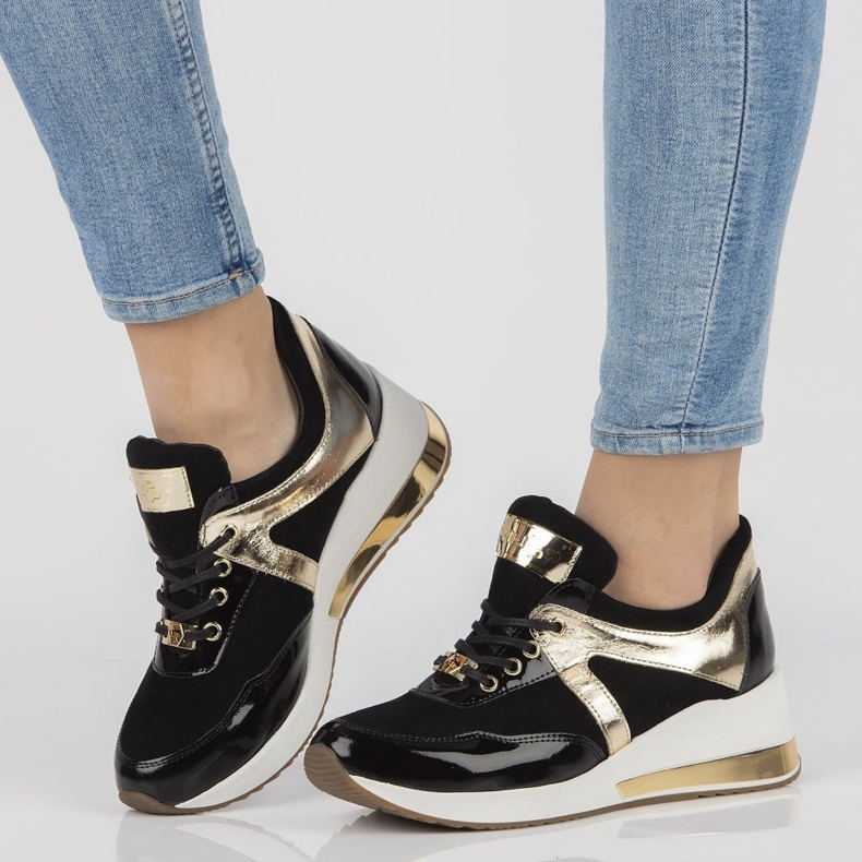 Baskets en cuir Filippo 086 noir 1