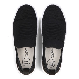 Baskets Filippo DP2042/21 Bk noires le noir 4