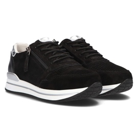 Baskets en cuir Filippo DP2049/21 Bk noir le noir 4