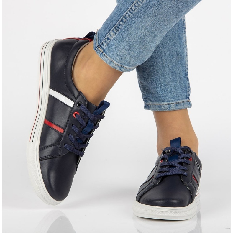 Chaussures en cuir Filippo DP2045/21 Nv bleu marine 1 Chaussures en cuir Filippo DP2045/21 Nv bleu marine 1