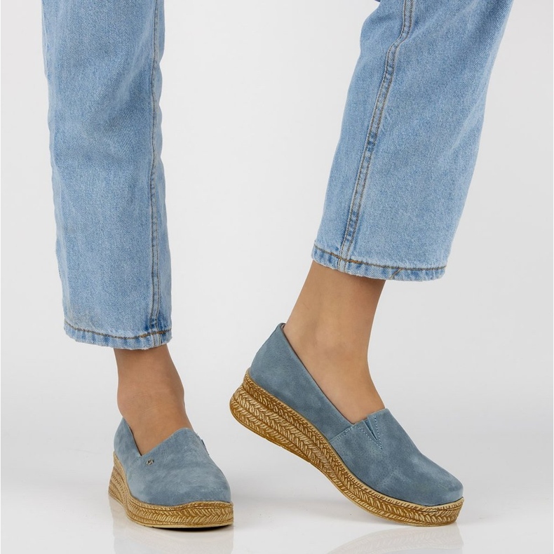 Chaussures en cuir Filippo DP2164/21 Bl bleu 1 Chaussures en cuir Filippo DP2164/21 Bl bleu 1