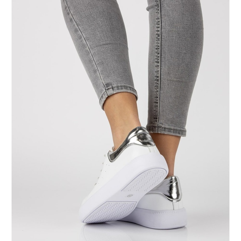 Chaussures en cuir Filippo DP2157 / 21 Wh blanc blanche 2 Chaussures en cuir Filippo DP2157 / 21 Wh blanc blanche 2