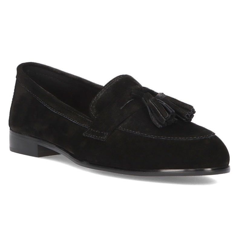 Mocassins en cuir Filippo DP2149 / 21 Bk noir 1