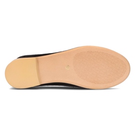 Mocassins en cuir Filippo DP2332 / 21 Bk noir le noir 4