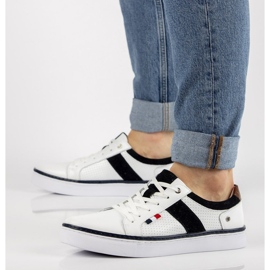 Chaussures en cuir Filippo MP2330 / 21 Wh blanc 1