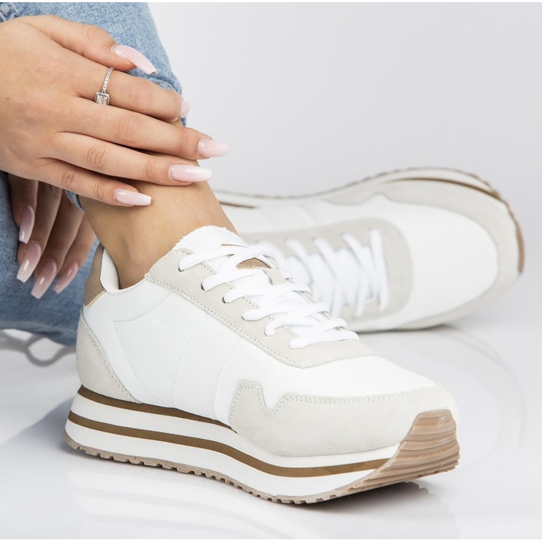 Baskets Filippo DP2111/21 Wh blanches 1