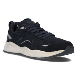 Baskets en cuir Filippo MSP2119/21 Nv bleu marine 1 Baskets en cuir Filippo MSP2119/21 Nv bleu marine 1