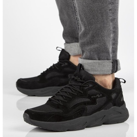 Baskets en cuir Filippo MSP2116/21 Bk noir 1