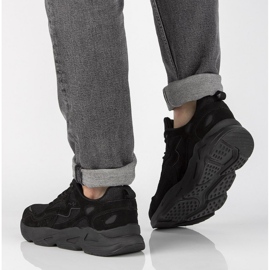 Baskets en cuir Filippo MSP2116/21 Bk noir le noir 2