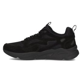 Baskets en cuir Filippo MSP2116/21 Bk noir le noir 3