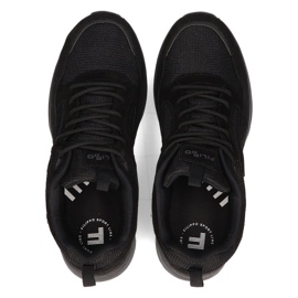 Baskets en cuir Filippo MSP2116/21 Bk noir le noir 4