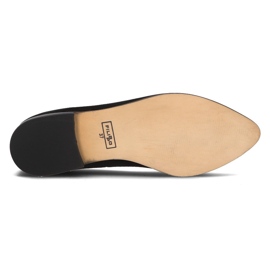 Mocassins en cuir Filippo 2588 daim noir le noir 6