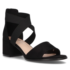 Filippo DS2093/21 Bk sandales noires 1