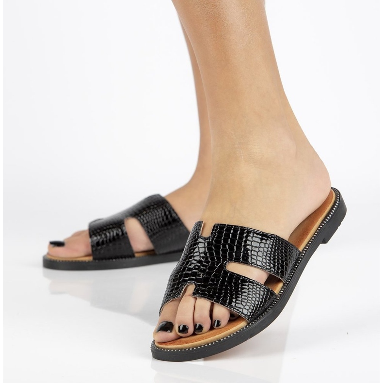 Filippo DK2100/21 Bk chaussons noirs 1